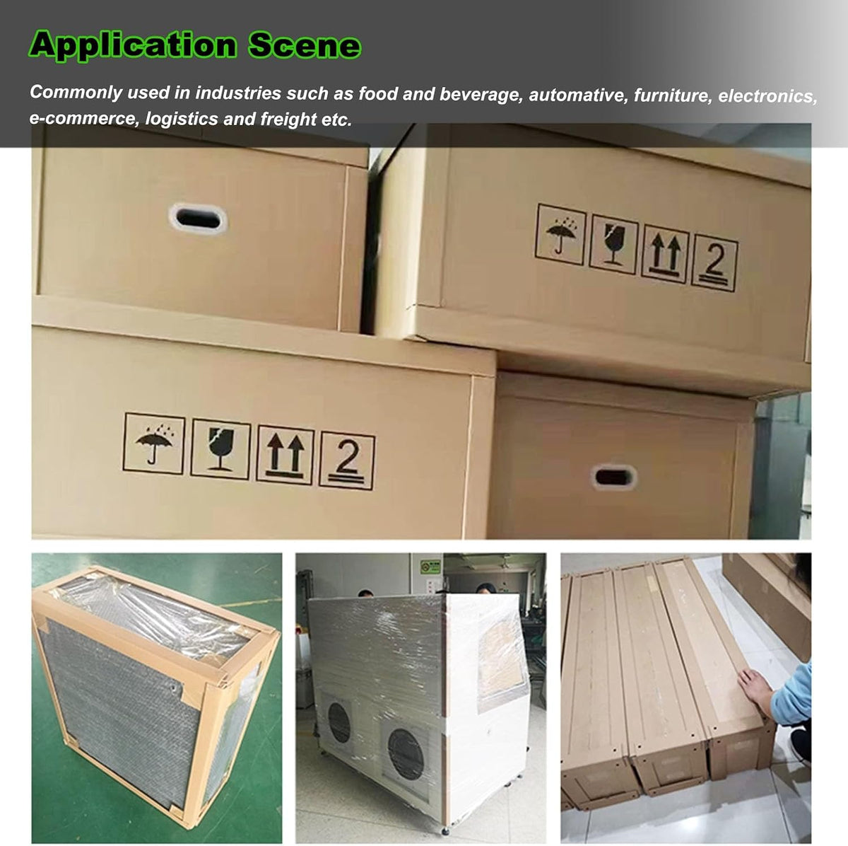 Pack Sustainable Board Edge Protector - Reinforced Pallet Protection Corners for Stabilizing Shipments, Prevents