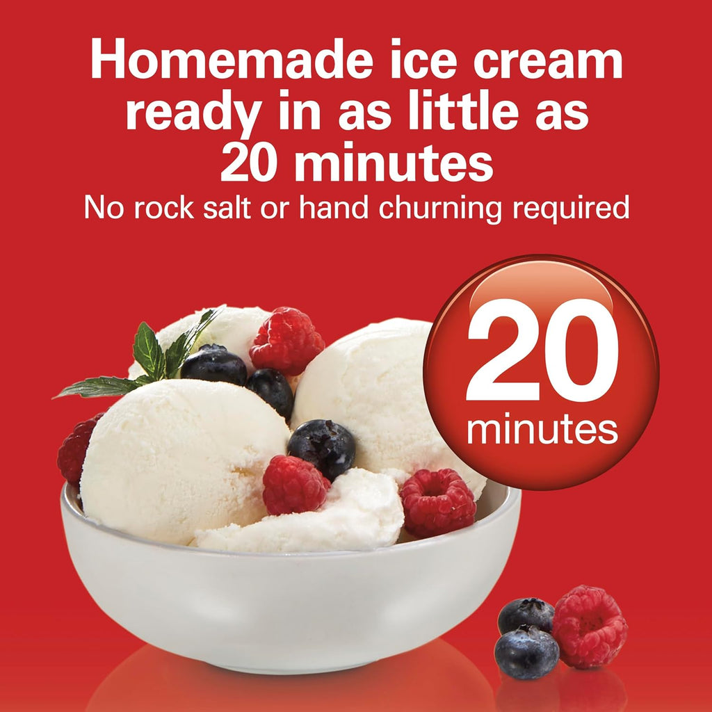 Automatic Electric Ice Cream Maker & Frozen Yogurt Machine