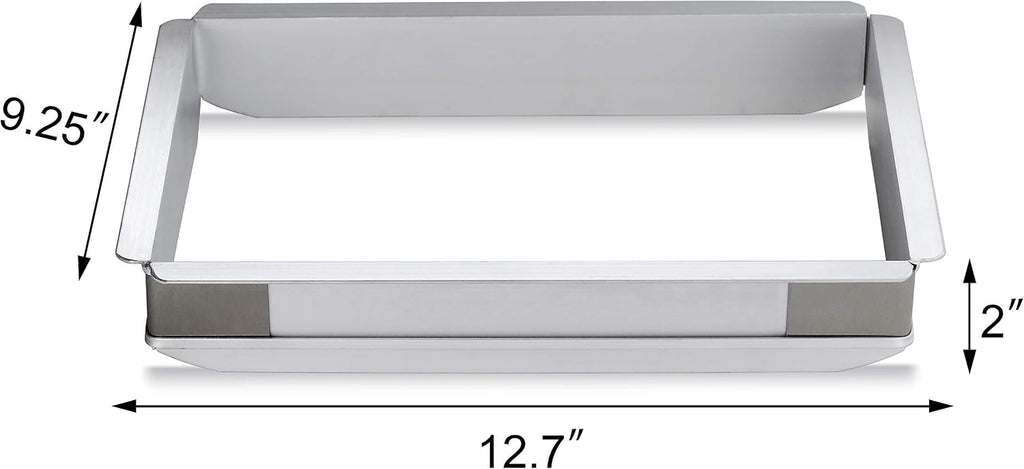 Aluminum Sheet Bun Pan Extender, 9 x 13 inch