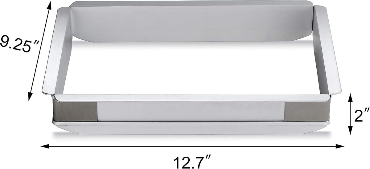 Aluminum Sheet Bun Pan Extender, 9 x 13 inch