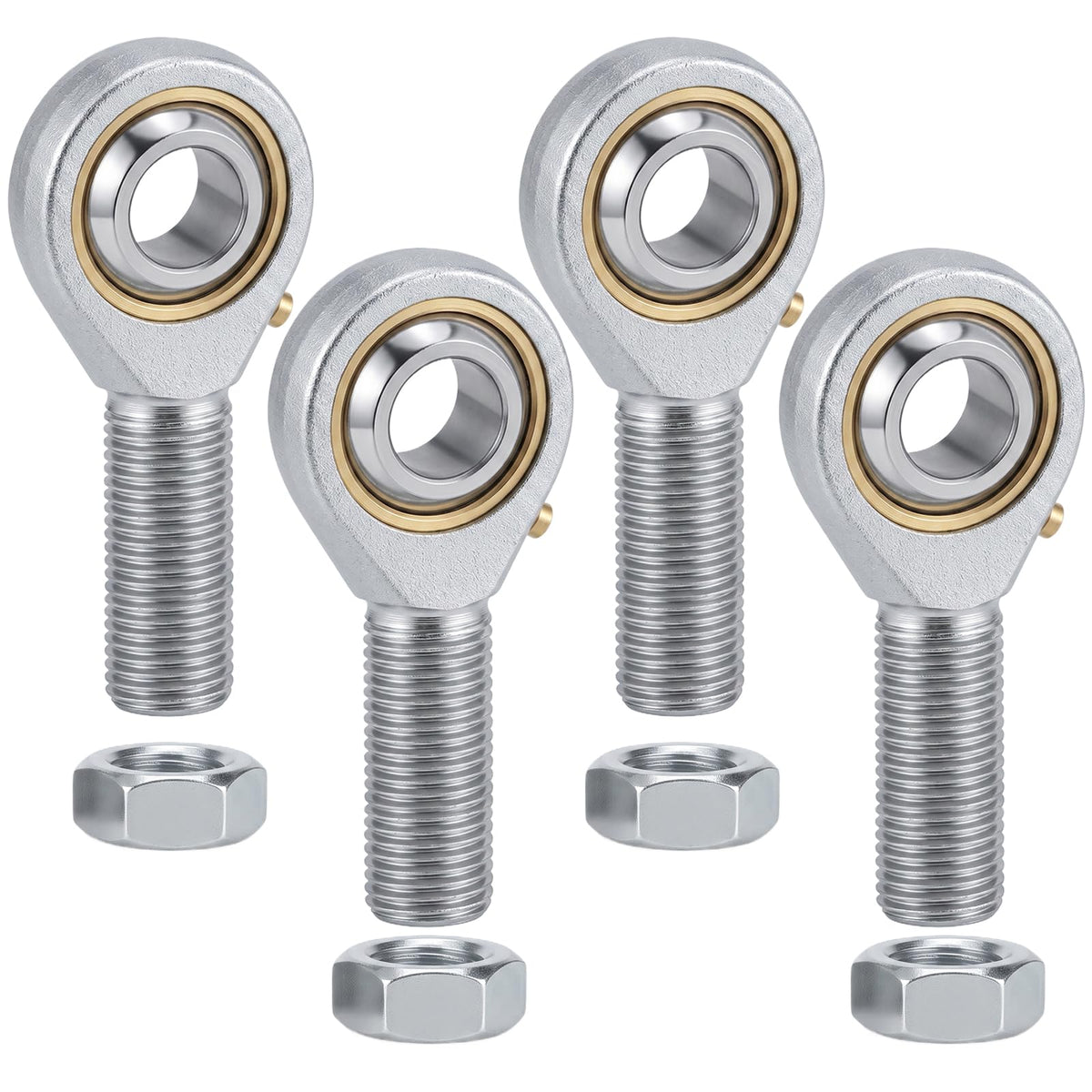 YIFUOK POSB4 Rod End Bearing 1/4" Bore 1/4-28 Right Hand Thread