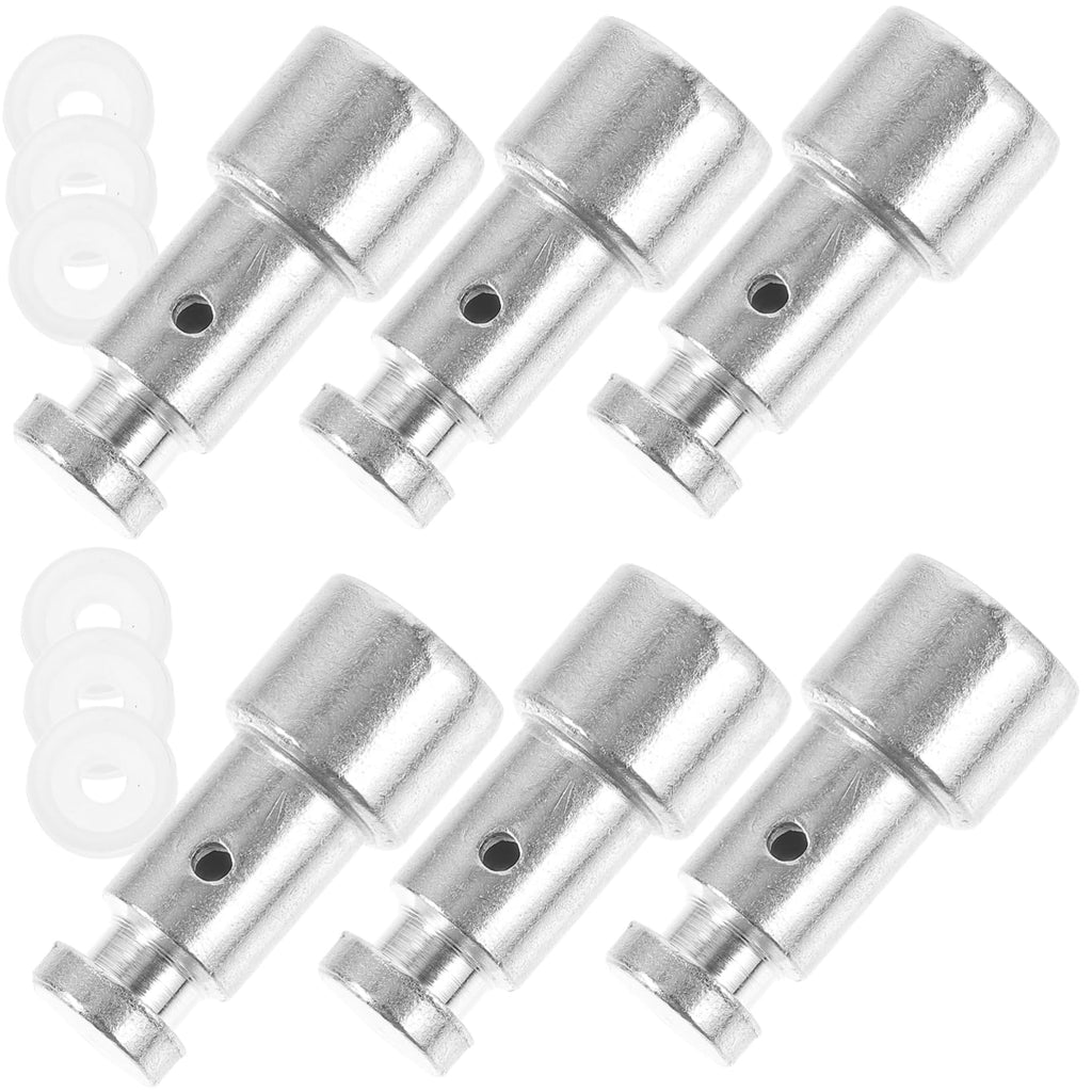 6 Sets Pressure Cooker Replacement Float Valve Parts for Kitchen