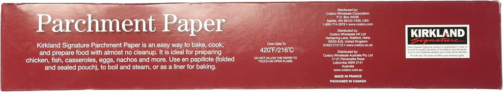 Signature 587346 Parchment-1pk Non Stick Parchment, 1 Pack, Clear