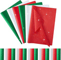 500 Sheets Tissue Paper Bulk, Red,Green,White