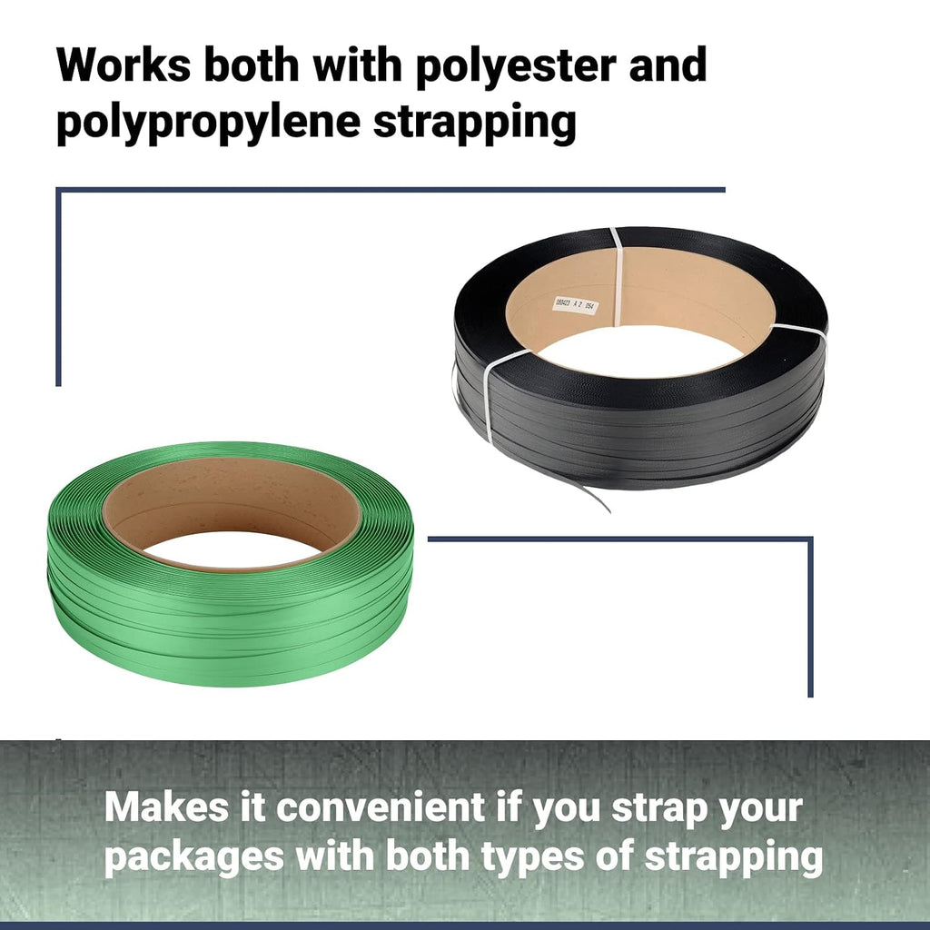 PET Strapping Tensioner Tool P-330 (with Cutter) for 5/8" Width PET & Polypropylene (PP) Strapping - Strong Strapping