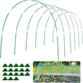 Garden Hoops for Raised Beds 36Pcs, 6 Sets of 8FT Long Greenhouse Hoops Grow Tunnel Rust-Free Fiberglass Support