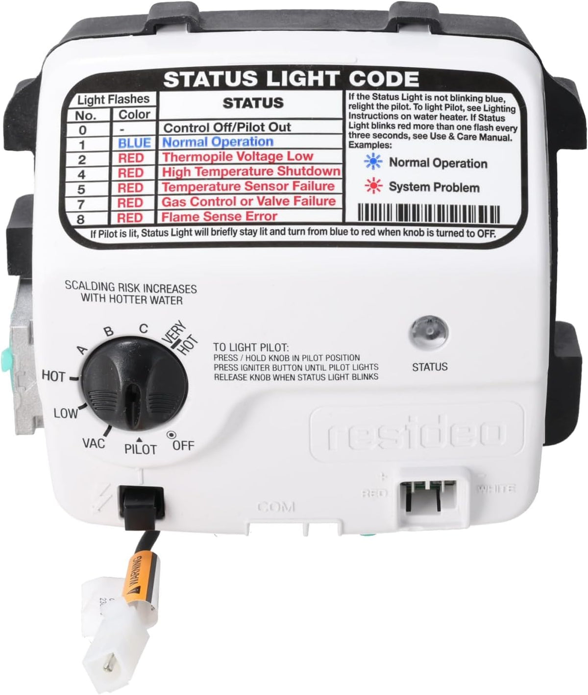 Rheem SP20832E Natural Gas Control Thermostat