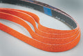 Norton Sanding Belt, 18" Length, 1/2" Width, Ceramic, 60 Grit, Medium, Coated, R980P Blaze, EA1