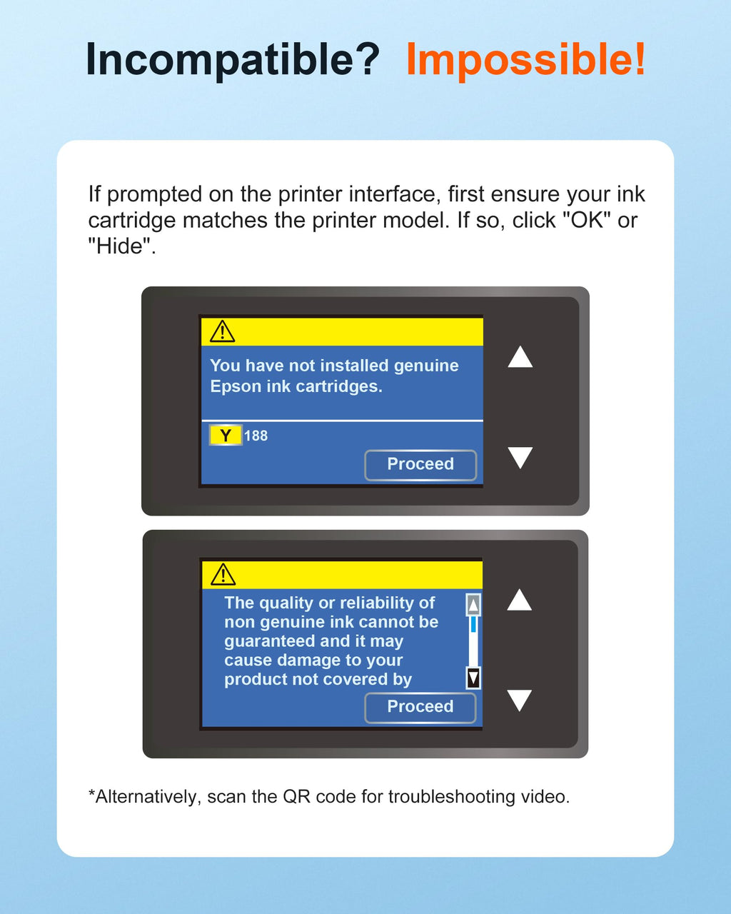 Remanufactured Ink Cartridge Replacement for Epson 252XL (5P)