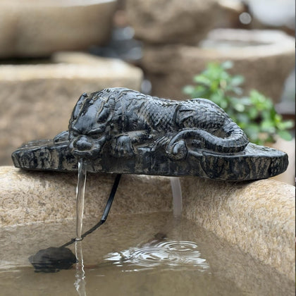 Spitters for Small Ponds, Pond Spitters, with Water Pump, Animal Pond Fountains, Outdoor Water Feature, Feature