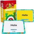 Spanish Conversational Phrases Flash Cards with Audio – 75 for Beginners | Back to School Spanish class resource with