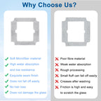 16 Pack Cleaning Pads for ECOVACS WINBOT MINI2 Window Cleaning Robots
