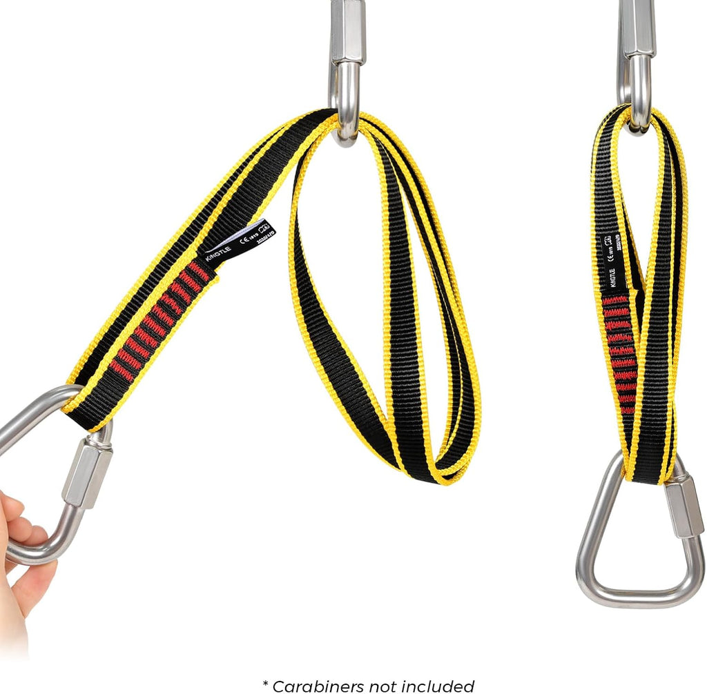 18MM Nylon Climbing Sling Runner Rock Climbing Webbing Straps | Nylon Sling Runner 23KN CE2008/EN566 for Rock
