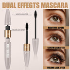 Black Tubing Mascara & Liquid Eyeliner Set for Older Women 60 Plus