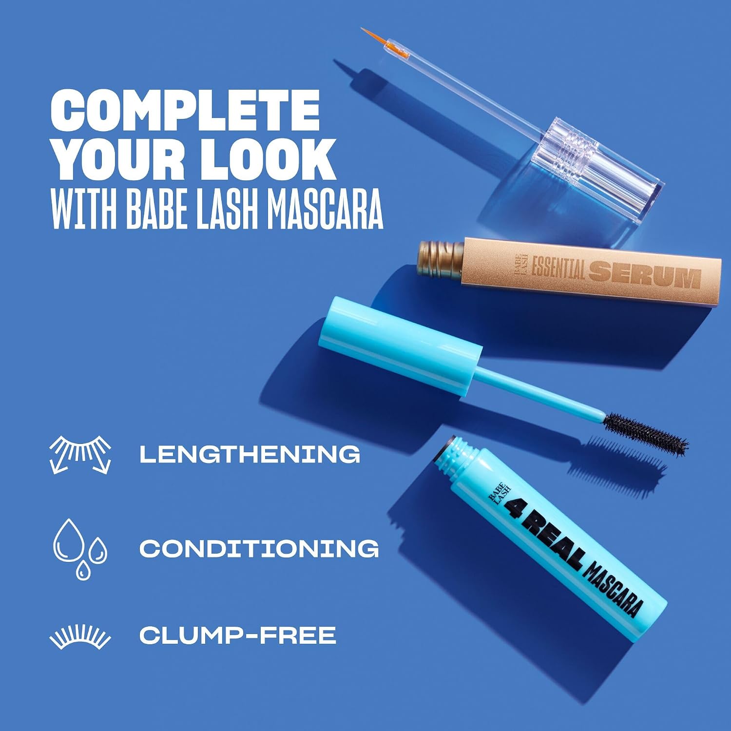 Lash Serum - Fuller & Longer Looking Eyelashes, Advanced Lash Enhancing Treatment for Natural Lashes, Extensions &