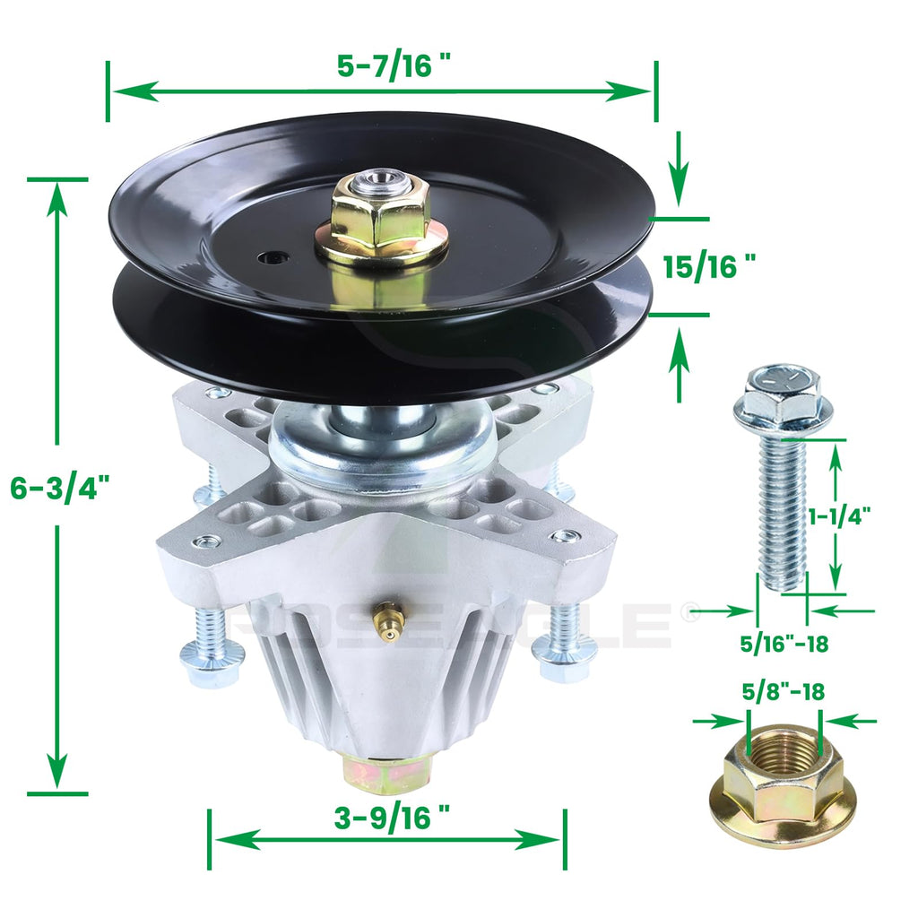 POSEAGLE 918-06978 Spindle Assembly 54 Deck for Cub Cadet Zt1 54 Spindle