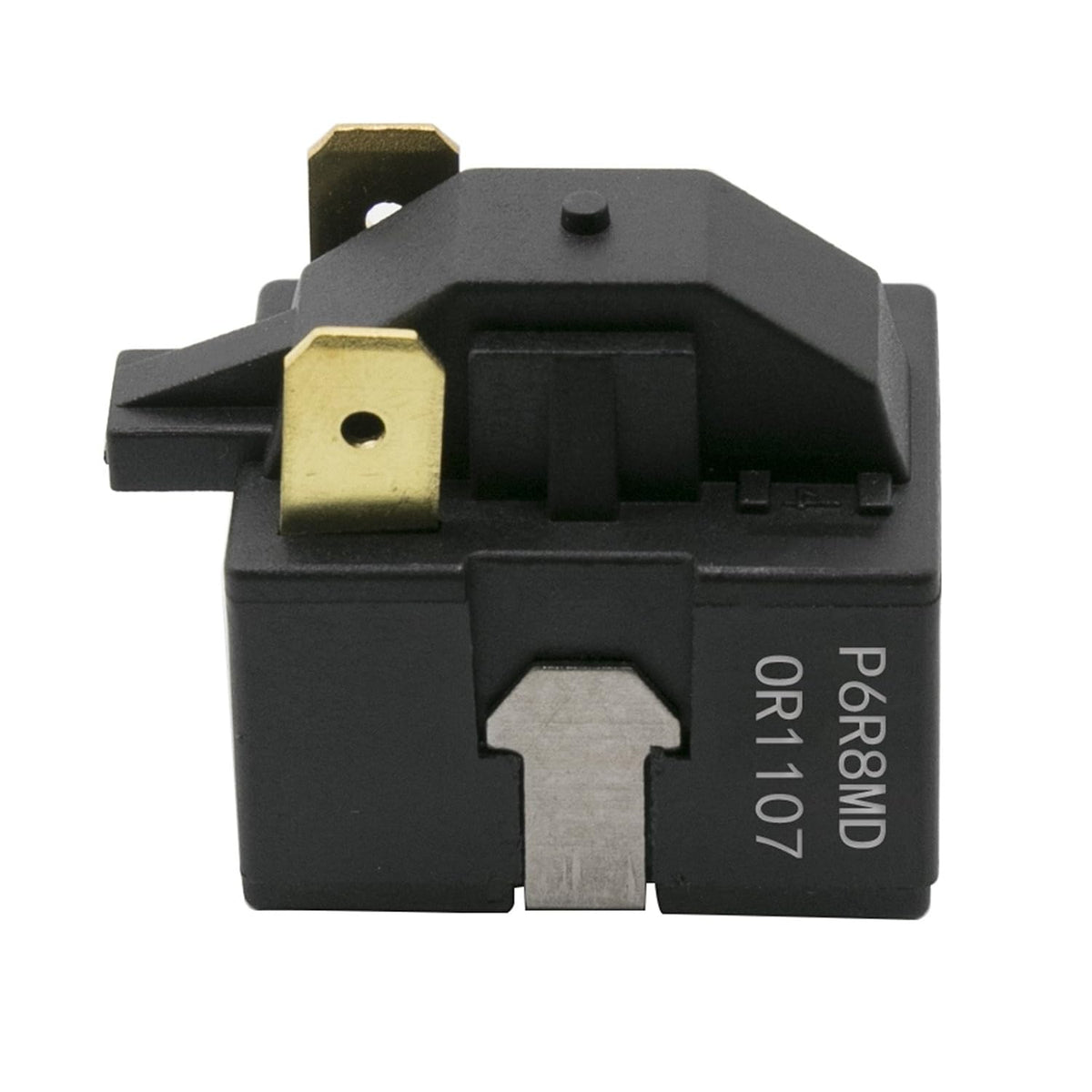 Refrigerator Start Relay 2 pin P6R8MD OR1107 Replacement for Part# 6748C-0004D - Fit for LG & Refrigerators Replacement for 6749C-0014 PS9865140