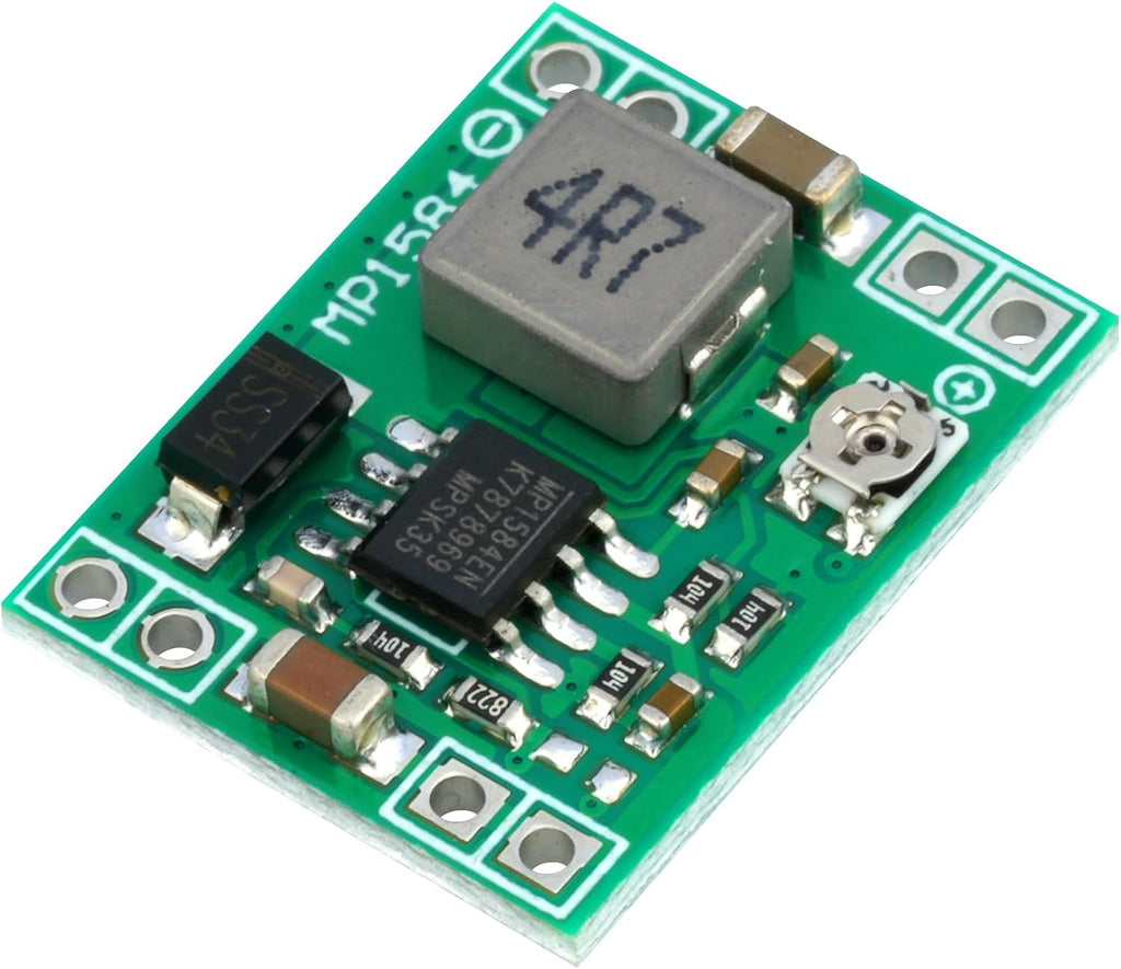6Pcs 5V Buck Converter Mini MP1584EN DC-DC 3A Adjustable Module