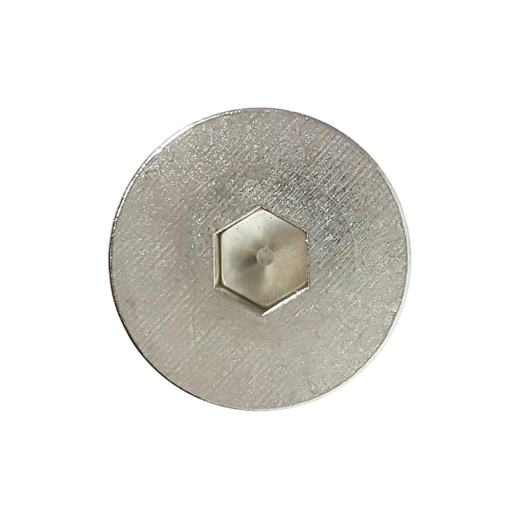 1/2-13 x 2 Flat Head Socket Cap Screws 18-8 Stainless Steel, Quantity 5, Countersunk Head, Allen Hex Drive by Fastenere