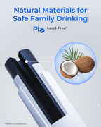Plus Water Filter Replacement for GE XWFE, Built-in Chip 3 Pack