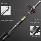 A-Premium Front Bare Struts W/o Coil Spring Compatible with Nissan