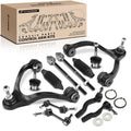 A-Premium 12Pcs Front Suspension Kit, Upper Control Arm, Sway Bar Link