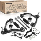 A-Premium 12Pcs Front Suspension Kit, Upper Control Arm, Sway Bar Link