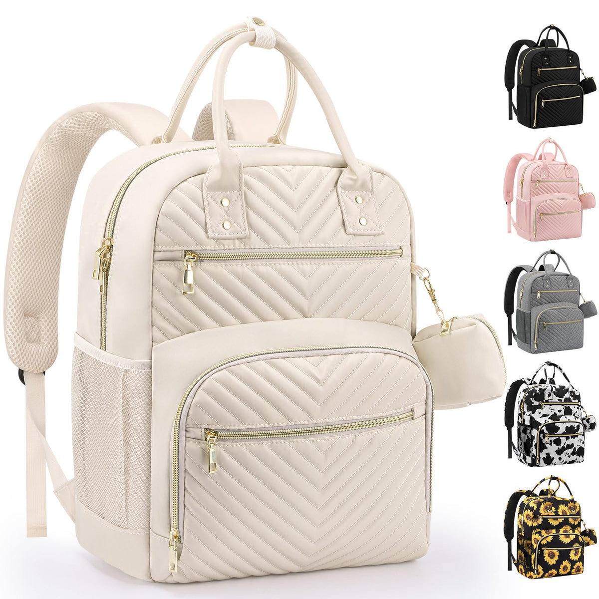 Diaper Bag Backpack, Baby Bag Backpack Baby Essentials for Mom Dad