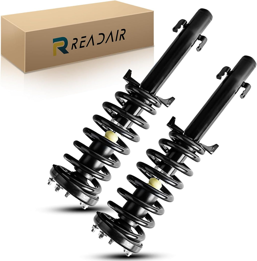 Front Complete Struts Assembly Fit for Honda Accord 2.4L 3.5L FWD 2008-2012(Exc. LX LXP Models), Shock Absorber w/Coil Spring, Replace for 172562L 172562R