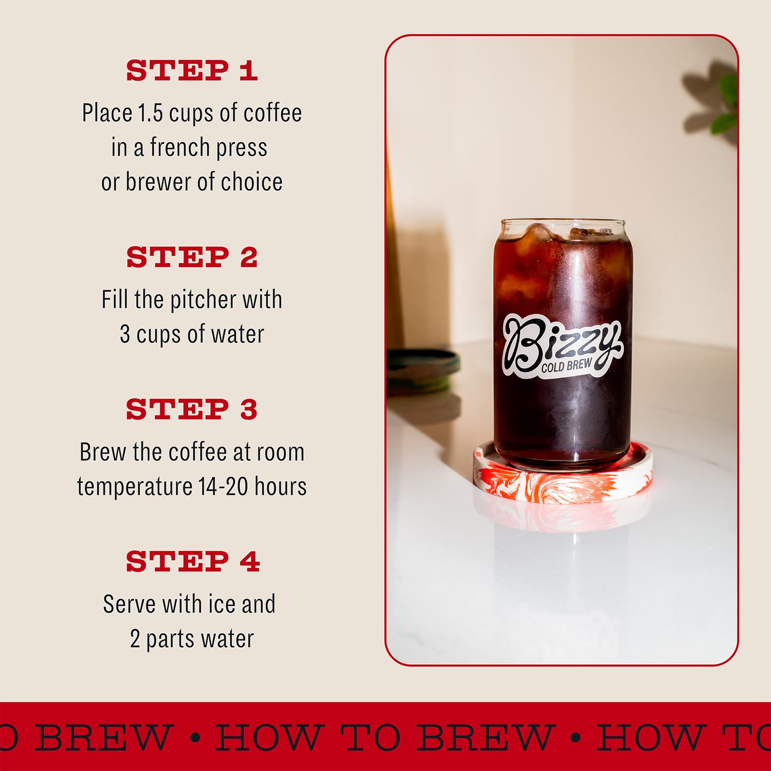 Organic Cold Brew Coffee | Smooth & Sweet Blend | Coarse Ground Coffee | Micro Sifted | Specialty Grade | 100%