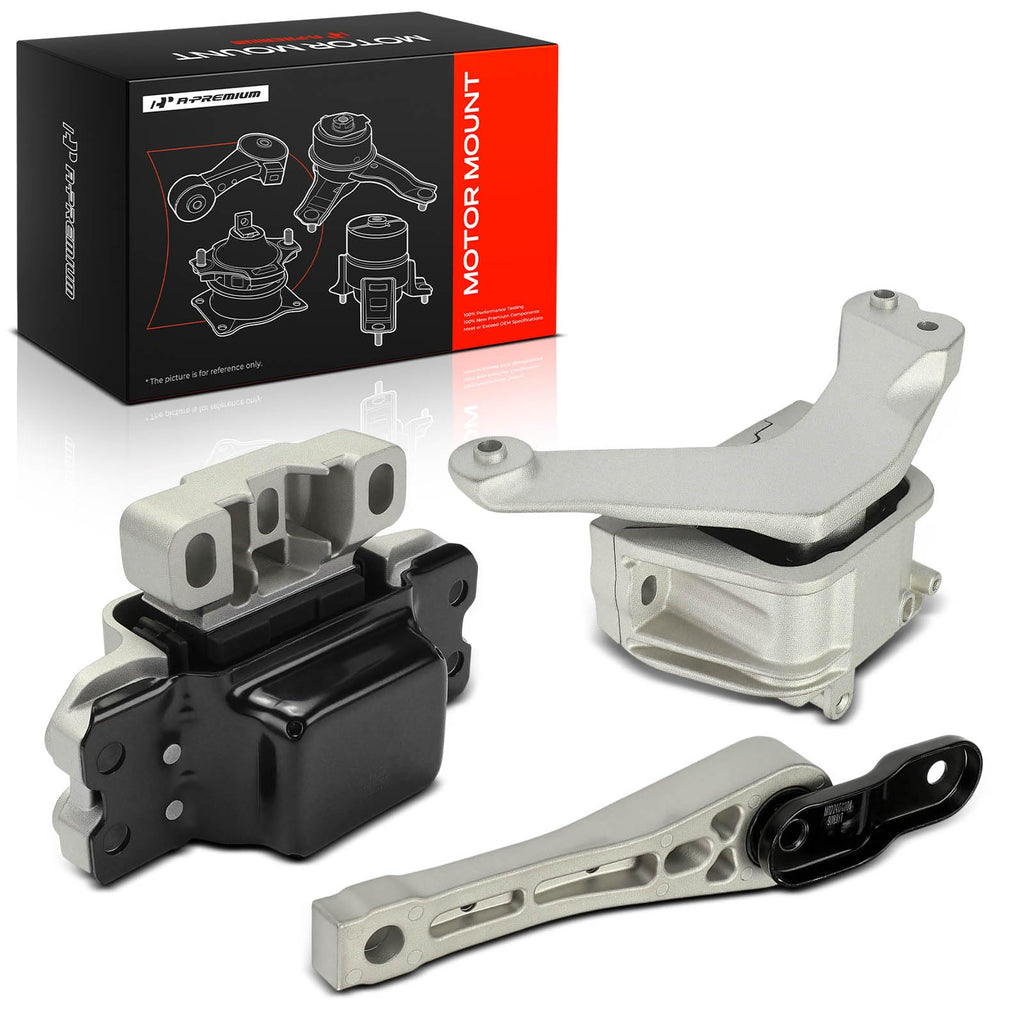 A-Premium Engine Motor and Transmission Mount Kit, with Torque Strut Mount