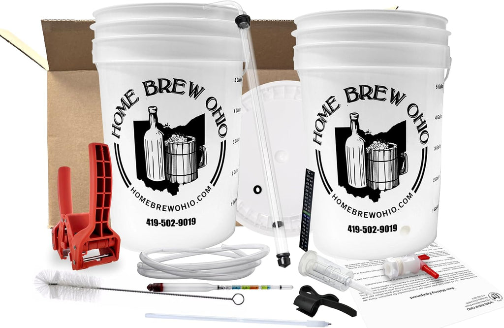 Essential 5 Gallon Beer Brewing Equipment Kit