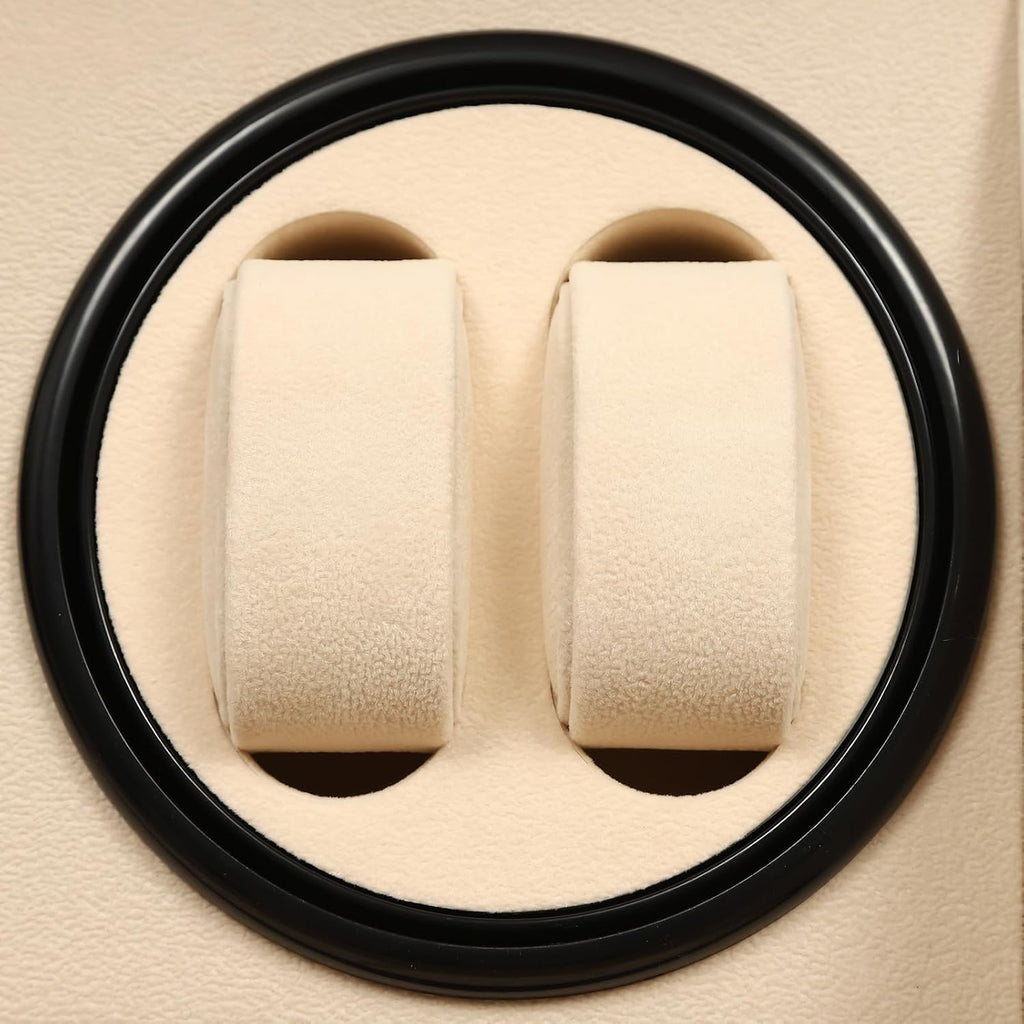 Leather Automatic Watch Winder Box 4+6 Automatic Rotation Watch Display Storage Box Watch Winder Case Organizer