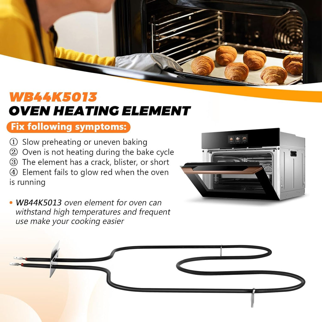 WB44K5013 WB44K5010 Range Oven Bake Element by Blutoget-Fit for GE Hotpoint Ken-more General Electric Oven Bottom Heating Element Replaces WB44K5008 WB44K5010 ERB44K5013 AP2030969 AP4404441