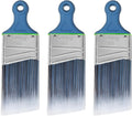 Paint Brushes Short Handle Paint Brush for Painting Walls Stain Wood Small Areas Cutting and Trim Works Home