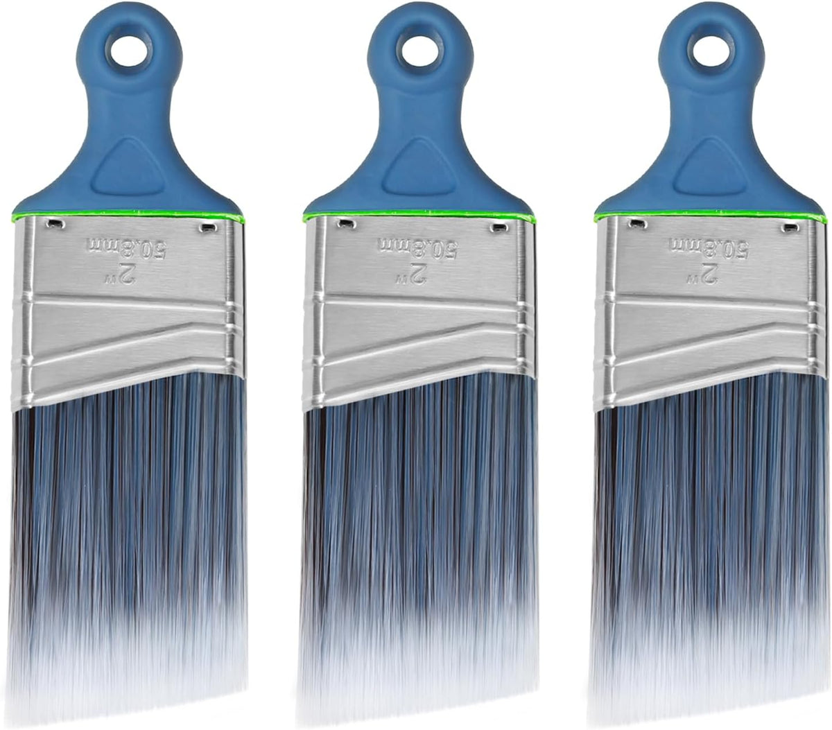 Paint Brushes Short Handle Paint Brush for Painting Walls Stain Wood Small Areas Cutting and Trim Works Home