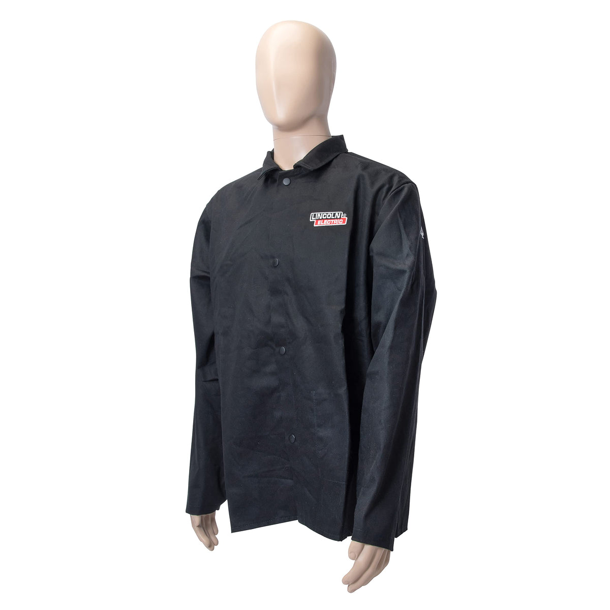 KH808L Black Large Flame-Resistant Cloth Welding Jacket