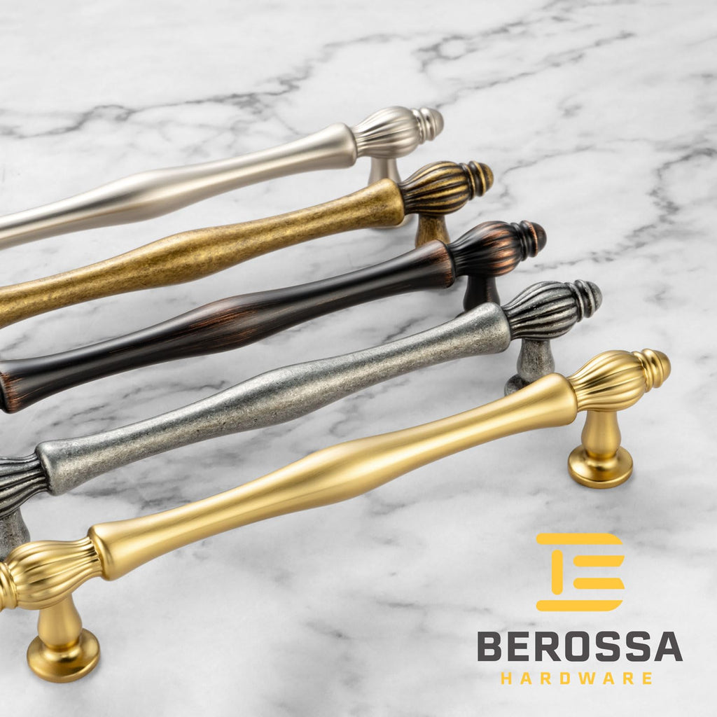 3 Inch Antique Brass Cabinet Pulls Drawer Handles 10 Pack 2510