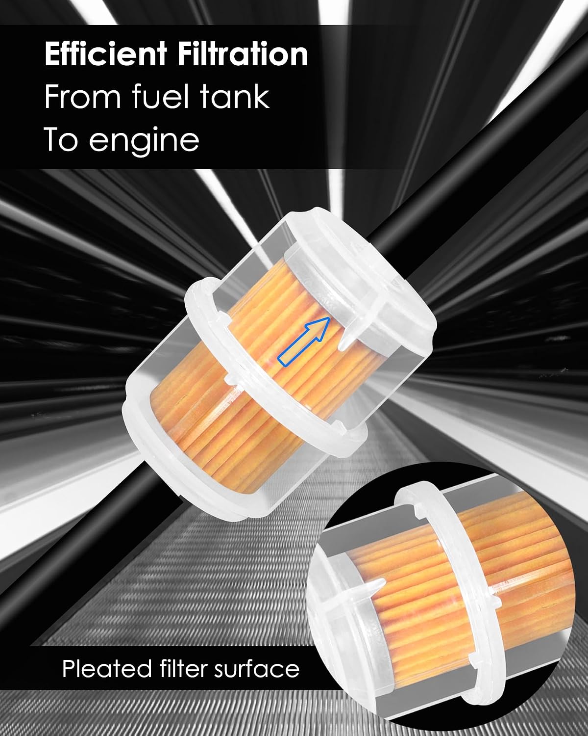 Fuel Pump Module with Filter Fit for Kohler All Command ECH ECV Engines