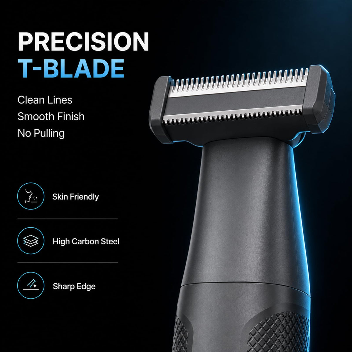 Beard Trimmer for Men, 120Min Runtime, IPX7 Waterproof