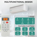 12000 BTU Mini Split AC/Heating System 220V 17.5 SEER2
