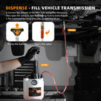 FOUR UNCLES 3L Transmission Fluid Pump Kit with 13 ATF Adapters