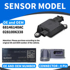 68146140AC Diesel Exhaust Particulate Sensor for Jeep Grand Cherokee Ram PM