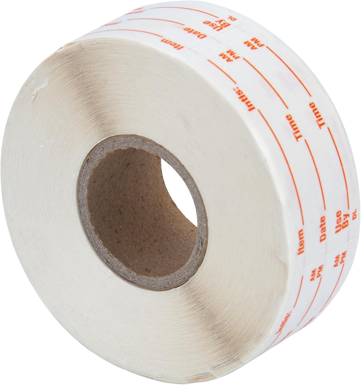 500 Stickers 1 x 2 Inch Use by Dissolvable Labels Red