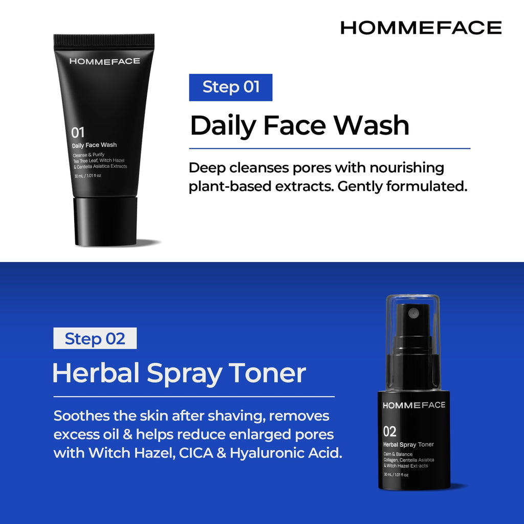 Men's First Class Skincare Essentials Travel Kit, 5ct.