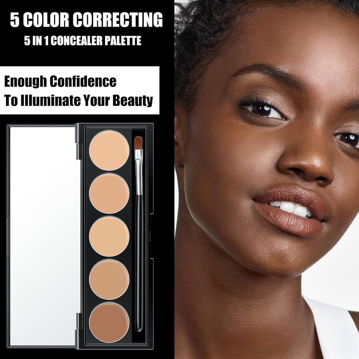 5 In 1 Multi-Use Correcting Concealer Palette