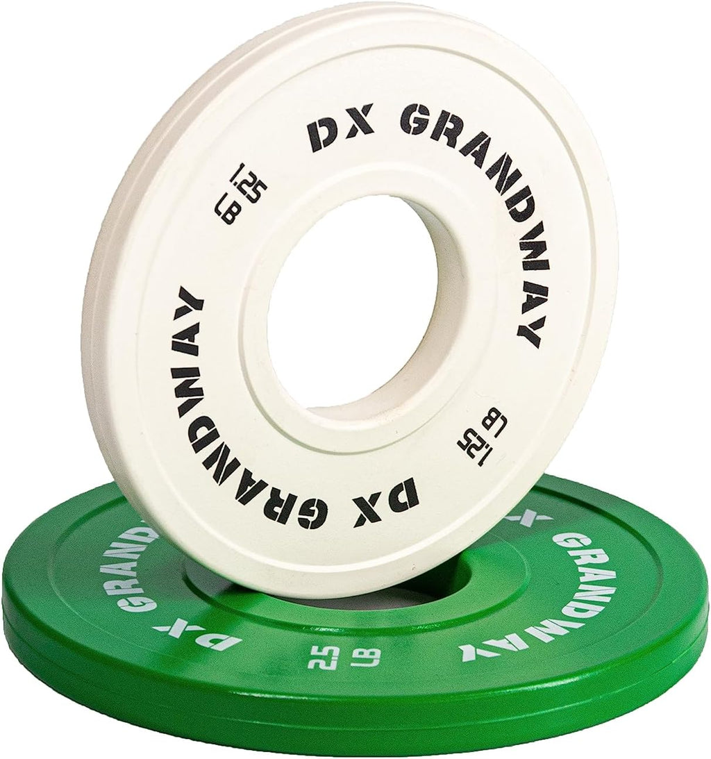 Fitness Change Weight Plates 1.25LB 2.5LB 5LB Pairs Support Plates Olympic Plates for Weight Lifting Bumper Weight