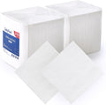 Disposable Paper Napkins, 1-Ply 6.5x6.5 Folded, 1000 Count, White
