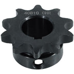 CHR #40 Roller Chain Sprocket, 10 Tooth, 1/2" Pitch, 3/4" Bore, 0.188" Keyway, Carbon Steel, B-Type Hub, 1.803" OD - ISO 9001-2000 Certified