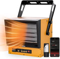 15,000W Electric Garage Heater, 240V Hard Wired, WiFi Enabled, Fan-Forced Shop Heater with Remote, Overheat